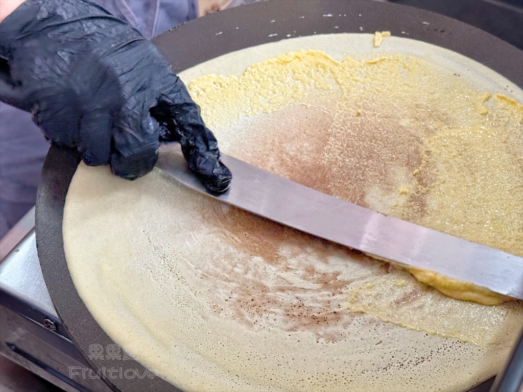台中太平｜永樂可麗餅專賣店： 長億高中旁現做薄脆可麗餅、蓬鬆鬆餅，滿百送飲料下午茶推薦 @果果愛Fruitlove