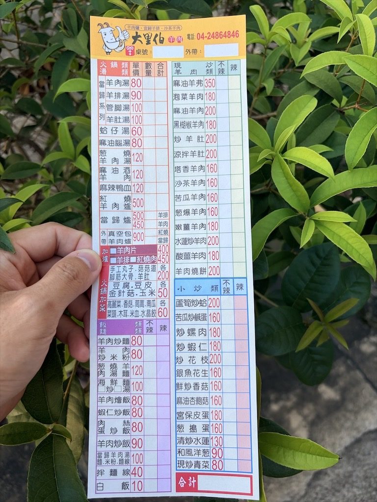 台中大里｜大里伯羊肉爐：在地經營超過20年的羊肉爐店，羊肉炒麵、羊肉燴飯推薦必吃 @果果愛Fruitlove