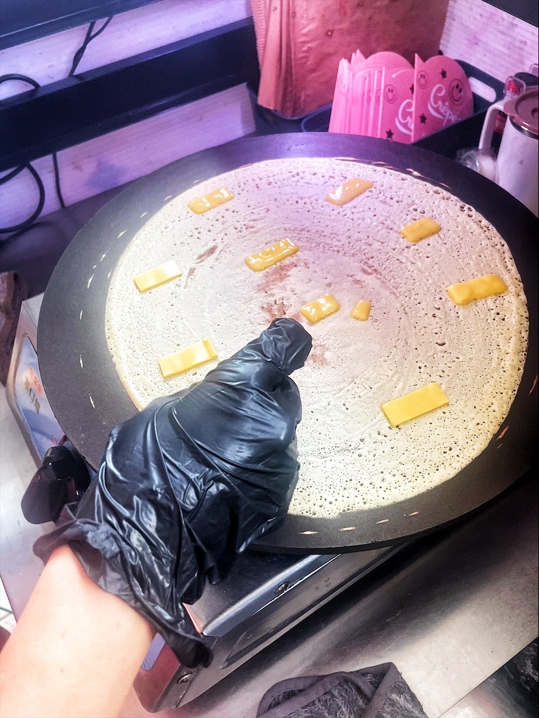 台中太平｜永樂可麗餅專賣店： 長億高中旁現做薄脆可麗餅、蓬鬆鬆餅，滿百送飲料下午茶推薦 @果果愛Fruitlove