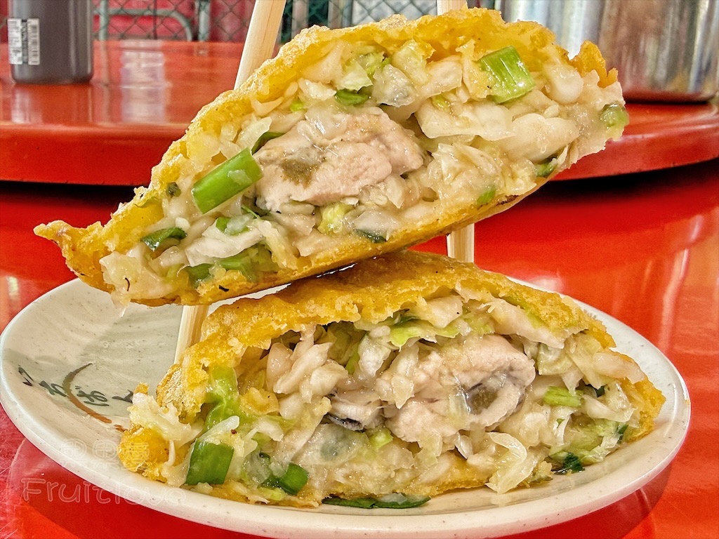 台南七股美食｜阿宗蚵嗲：龍山宮附近在地人推薦必吃，外酥內嫩超鮮蚵嗲、古早味蚵仔麵線湯 @果果愛Fruitlove