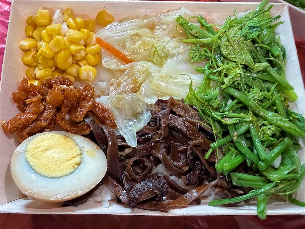 嘉義奮起湖｜冠雲餐廳：老街旁的木片便當推薦！必點古早味排骨、香嫩雞腿便當，內用附脆甜竹筍湯 @果果愛Fruitlove