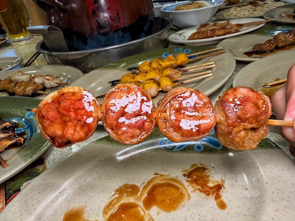 雲林斗六串燒|傳橙串燒炭火關東煮:隱藏在薑母鴨店裡的串燒,晚餐、宵夜、聚餐推薦,寵物友善 @果果愛Fruitlove 雲林斗六串燒|傳橙串燒炭火關東煮:隱藏在薑母鴨店裡的串燒,晚餐、宵夜、聚餐推薦,寵物友善 @果果愛Fruitlove