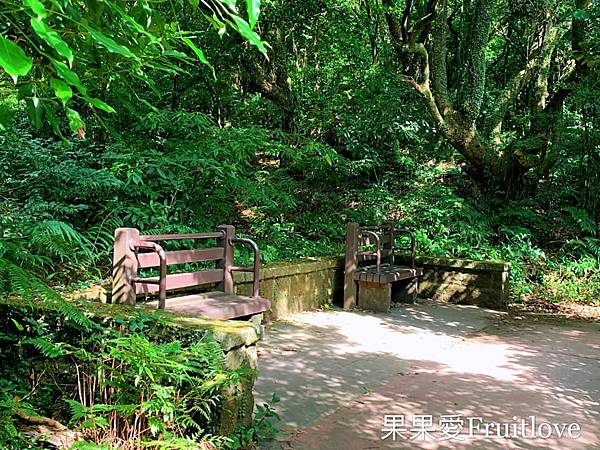 二子坪步道|陽明山最輕鬆的森林步道，二子坪遊客服務站，美景如畫，輕鬆就可以享受芬多精 @果果愛Fruitlove